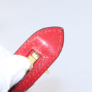 LOUIS VUITTON Epi Saint Jacques Poignees Long Hand Bag Red M52337 Auth bs23379-12