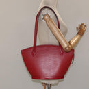 LOUIS VUITTON Epi Saint Jacques Poignees Long Hand Bag Red M52337 Auth bs23379-22