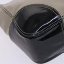 PRADA Tote Bag Canvas Beige Auth bs23380-16