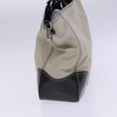 PRADA Tote Bag Canvas Beige Auth bs23380-3