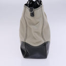 PRADA Tote Bag Canvas Beige Auth bs23380-4