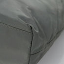PRADA Shoulder Bag Nylon Gray Auth bs23398-14