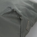 PRADA Shoulder Bag Nylon Gray Auth bs23398-16