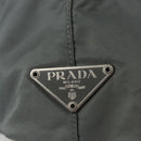 PRADA Shoulder Bag Nylon Gray Auth bs23398-17