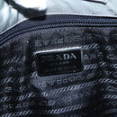 PRADA Shoulder Bag Nylon Gray Auth bs23398-18
