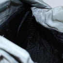 PRADA Shoulder Bag Nylon Gray Auth bs23398-19