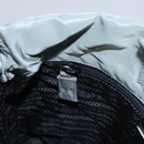 PRADA Shoulder Bag Nylon Gray Auth bs23398-21