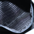 PRADA Shoulder Bag Nylon Gray Auth bs23398-11