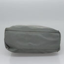 PRADA Shoulder Bag Nylon Gray Auth bs23398-5