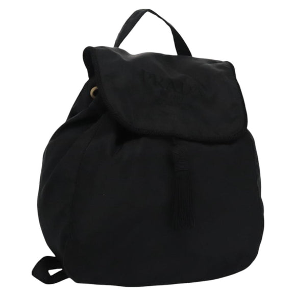 PRADA Backpack Nylon Black Auth bs23399