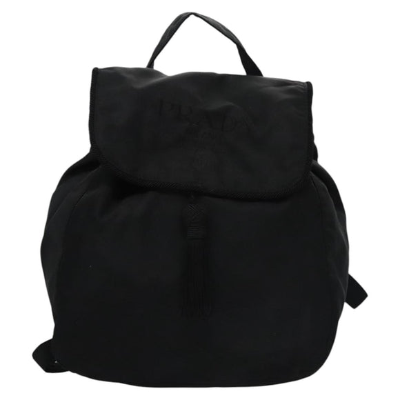 PRADA Backpack Nylon Black Auth bs23399