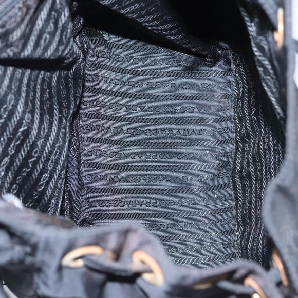 PRADA Backpack Nylon Black Auth bs23399