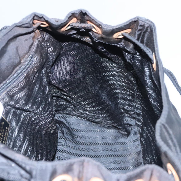 PRADA Backpack Nylon Black Auth bs23399