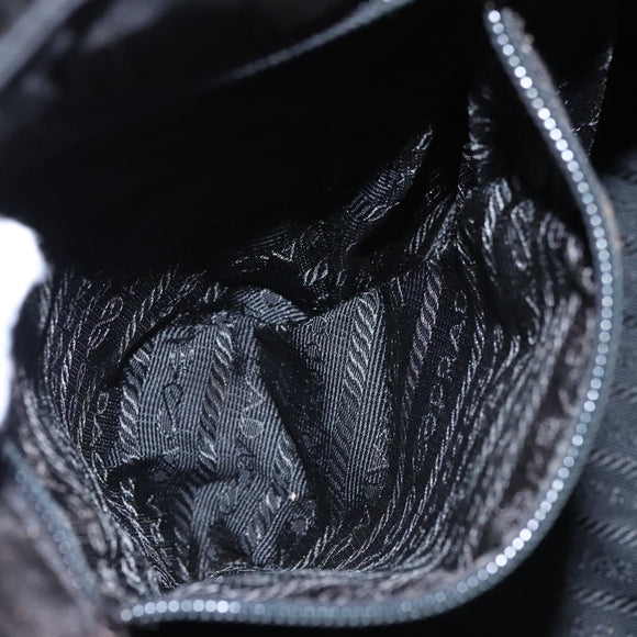 PRADA Backpack Nylon Black Auth bs23399