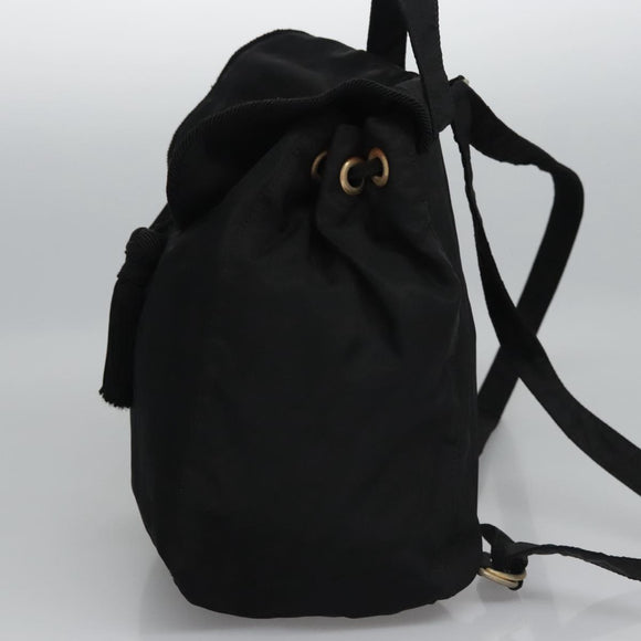PRADA Backpack Nylon Black Auth bs23399