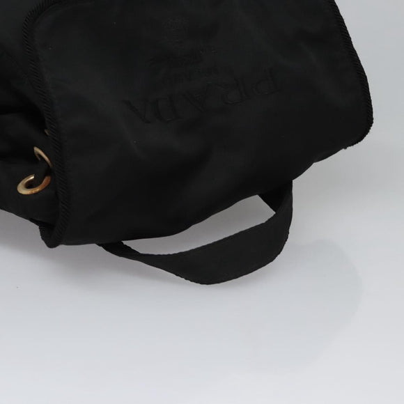 PRADA Backpack Nylon Black Auth bs23399
