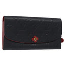 LOUIS VUITTON Empreinte Portefeuille Emily Flower Wallet M68327 LV Auth bs23403-1