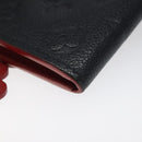 LOUIS VUITTON Empreinte Portefeuille Emily Flower Wallet M68327 LV Auth bs23403-17