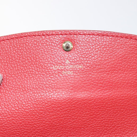 LOUIS VUITTON Empreinte Portefeuille Emily Flower Wallet M68327 LV Auth bs23403