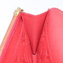 LOUIS VUITTON Empreinte Portefeuille Emily Flower Wallet M68327 LV Auth bs23403-21