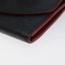 LOUIS VUITTON Empreinte Portefeuille Emily Flower Wallet M68327 LV Auth bs23403-14