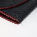 LOUIS VUITTON Empreinte Portefeuille Emily Flower Wallet M68327 LV Auth bs23403-15