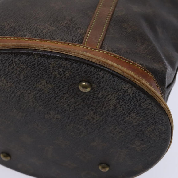 LOUIS VUITTON Monogram Bucket GM Shoulder Bag M42236 LV Auth bs23415