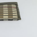 BURBERRY Nova Check Clutch Bag PVC Beige Gold Auth bs23425-15