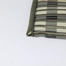 BURBERRY Nova Check Clutch Bag PVC Beige Gold Auth bs23425-16