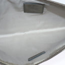 BURBERRY Nova Check Clutch Bag PVC Beige Gold Auth bs23425-10