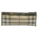 BURBERRY Nova Check Clutch Bag PVC Beige Gold Auth bs23425-2