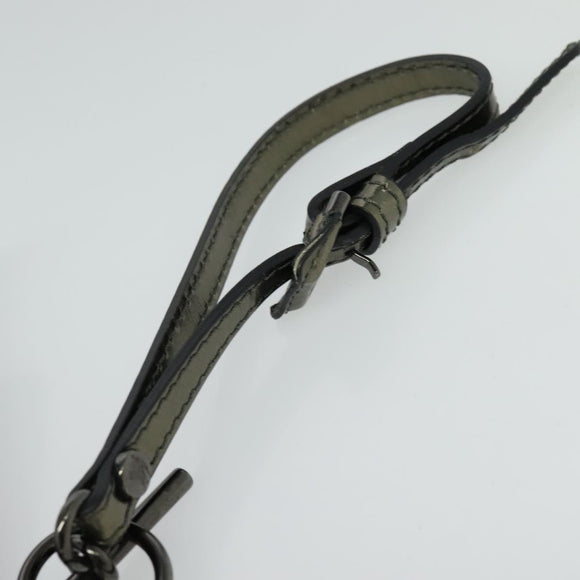 BURBERRY Nova Check Clutch Bag PVC Beige Gold Auth bs23425