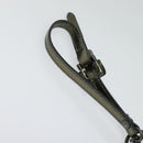 BURBERRY Nova Check Clutch Bag PVC Beige Gold Auth bs23425-14