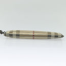 BURBERRY Nova Check Clutch Bag PVC Beige Gold Auth bs23425-5
