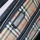 Burberrys Hand Bag Leather Black Auth bs23427-11