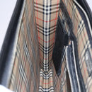 Burberrys Hand Bag Leather Black Auth bs23427-19