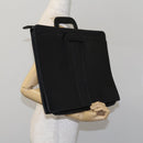 Burberrys Hand Bag Leather Black Auth bs23427-22