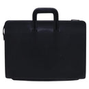 Burberrys Hand Bag Leather Black Auth bs23427-2