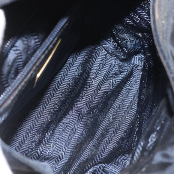 PRADA Hand Bag Nylon Navy Auth bs23433