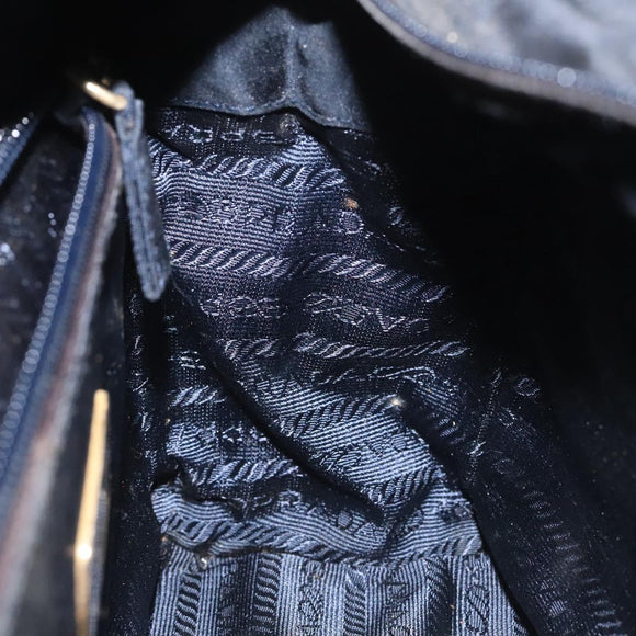 PRADA Hand Bag Nylon Navy Auth bs23433