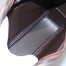 Burberrys Nova Check Shoulder Bag Canvas Beige Gold Auth bs23437-11