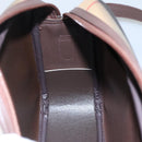 Burberrys Nova Check Shoulder Bag Canvas Beige Gold Auth bs23437-19