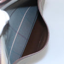 Burberrys Nova Check Shoulder Bag Canvas Beige Gold Auth bs23437-20