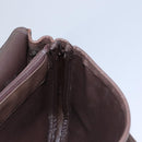 Burberrys Nova Check Shoulder Bag Canvas Beige Gold Auth bs23438-18