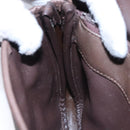 Burberrys Nova Check Shoulder Bag Canvas Beige Gold Auth bs23438-19