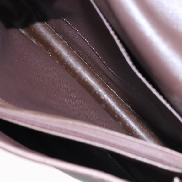 Burberrys Nova Check Shoulder Bag Canvas Beige Gold Auth bs23438