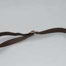 Burberrys Nova Check Shoulder Bag Canvas Beige Gold Auth bs23438-8