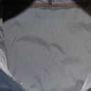 BURBERRY Nova Check Blue Label Tote Bag Nylon Beige Silver Auth bs23441-11