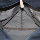 BURBERRY Nova Check Blue Label Tote Bag Nylon Beige Silver Auth bs23441-18