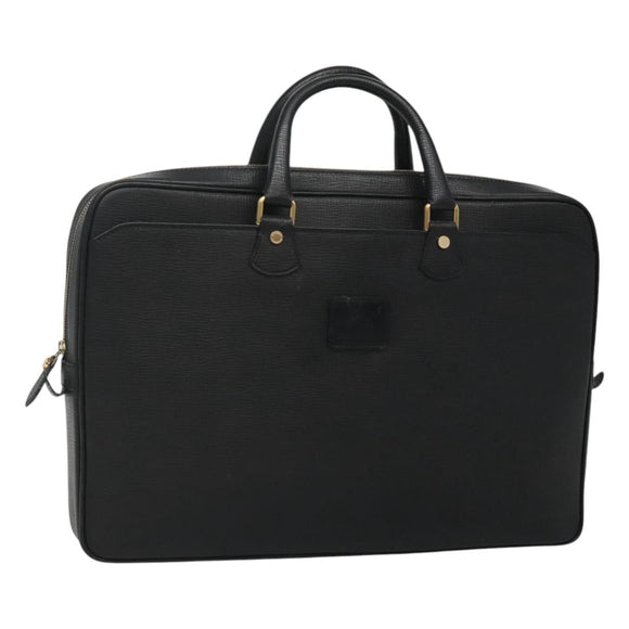 BURBERRY Business Bag Leather Black Auth bs23443